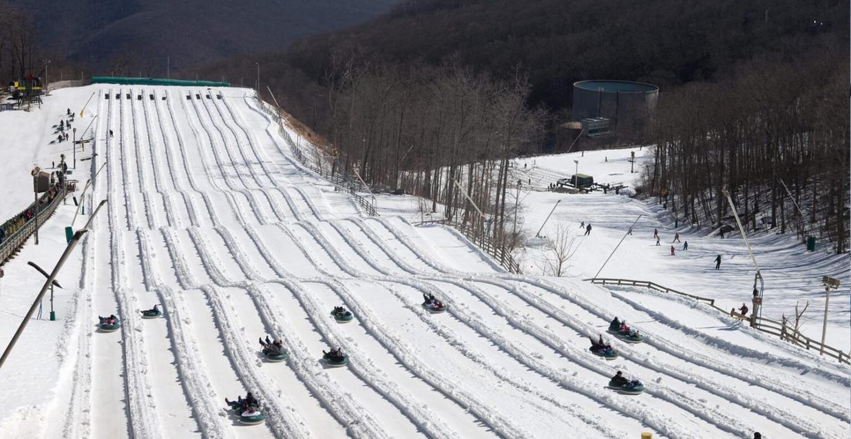 Wintergreen snow tubing park