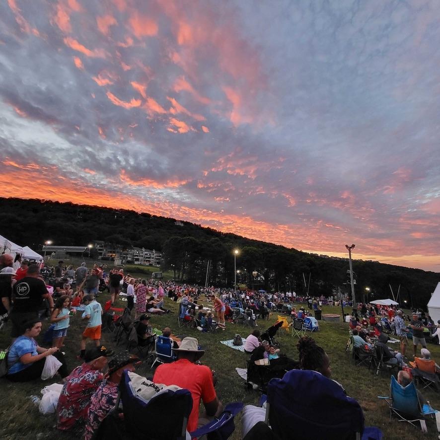 Summer concert event at Wintergreen Resort